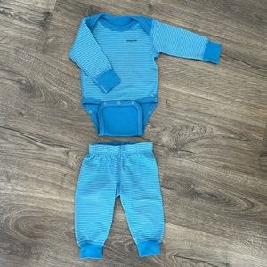 Patagonia baby under layers